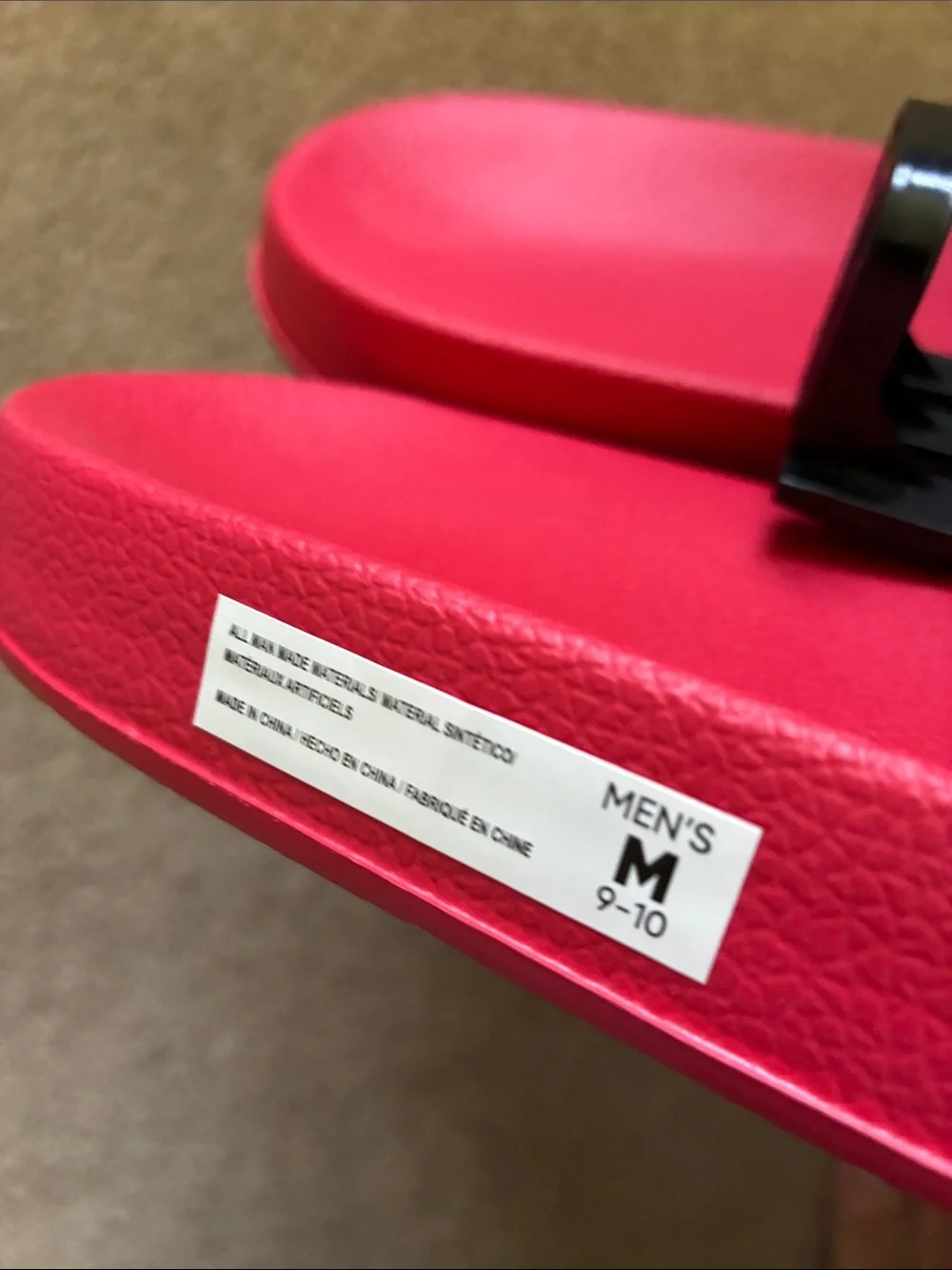 Ohio State Buckeyes Men’s Slides - Vatious Sizes